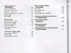 Japanischer und russischer illustrierter Wörterbuch. Kompakt-Ausgabe. 1500 Wörter