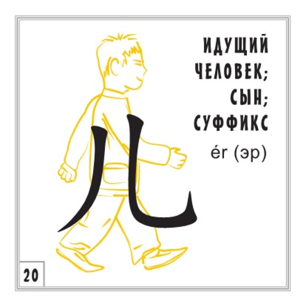 200 базовых китайских иероглифов. Флеш-карточки