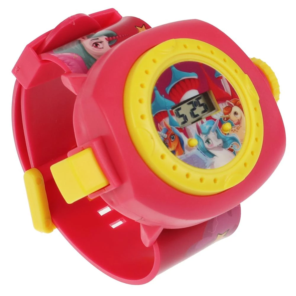 Educational Electronic Wristwatch with Projector Unicorns