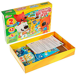 Interaktive Tischspiel. Alphabet und Zahlen. Mi-Mi-Miška