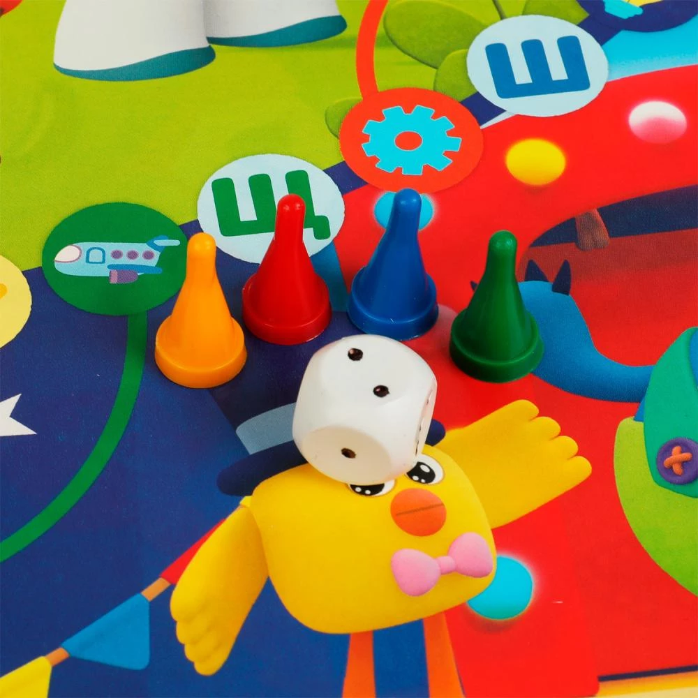 Interaktive Tischspiel. Alphabet und Zahlen. Mi-Mi-Miška