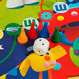 Interaktive Tischspiel. Alphabet und Zahlen. Mi-Mi-Miška