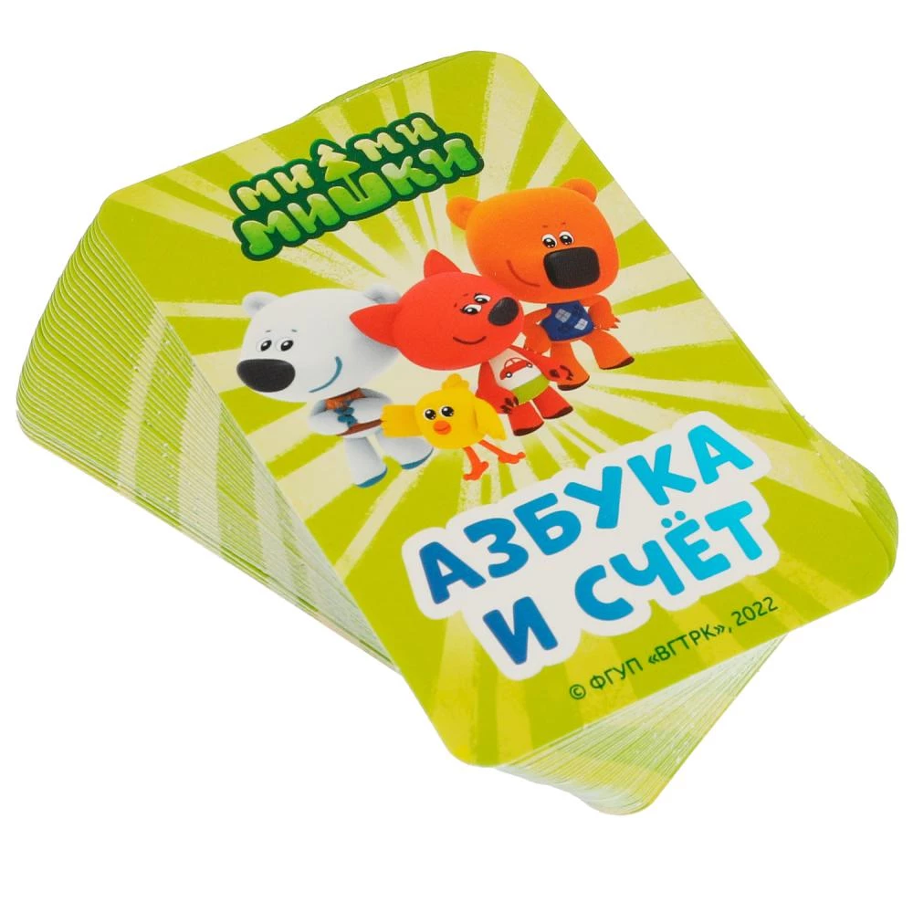 Interaktive Tischspiel. Alphabet und Zahlen. Mi-Mi-Miška