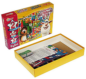 Interaktive Gesellschaftsspiel - Buba. Alphabet und Zählung