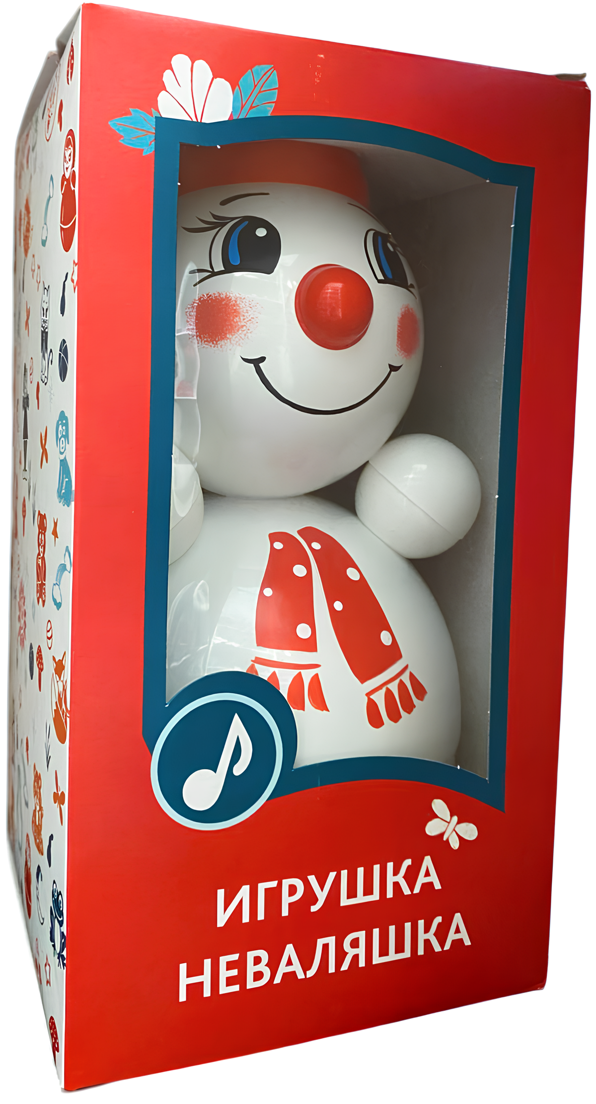 Roly-Poly Toy - Snowman