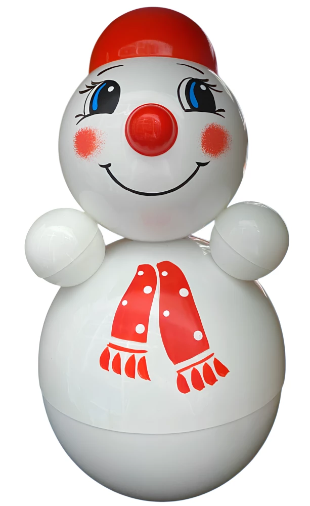 Roly-Poly Toy - Snowman