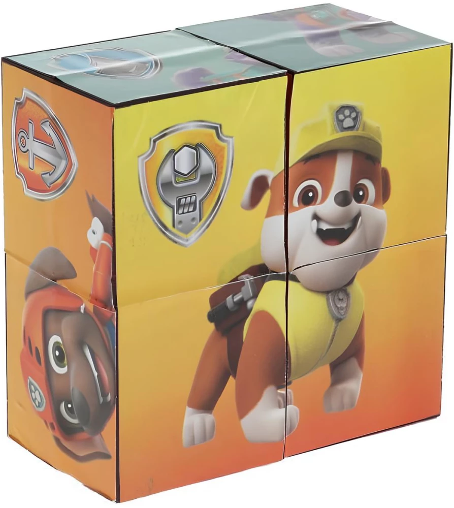 Paw Patrol. Set of 4 Blocks