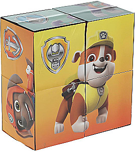 Paw Patrol. Set of 4 Blocks