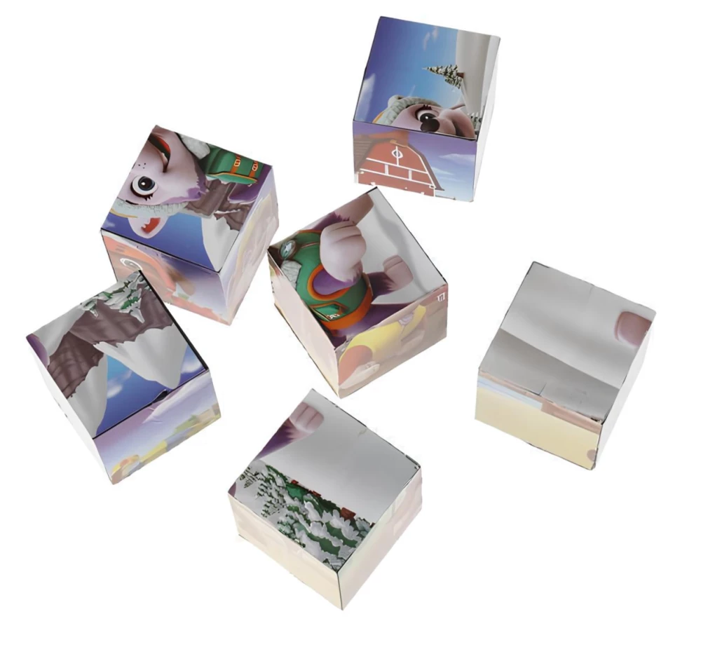 Paw Patrol. Set of 6 Cubes