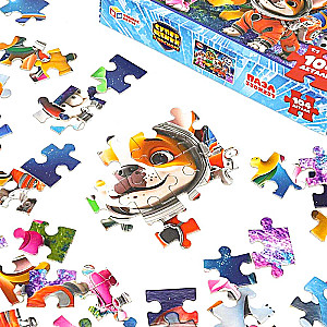 Puzzle - Super Puppies in Space, 104 pieces
