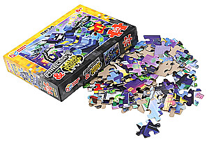 Puzzle - Inspired by Minecraft & Black Knight, 104 pieces