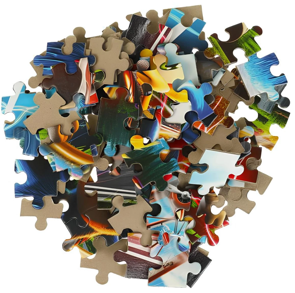 Puzzle - Super Battle, 104 pieces