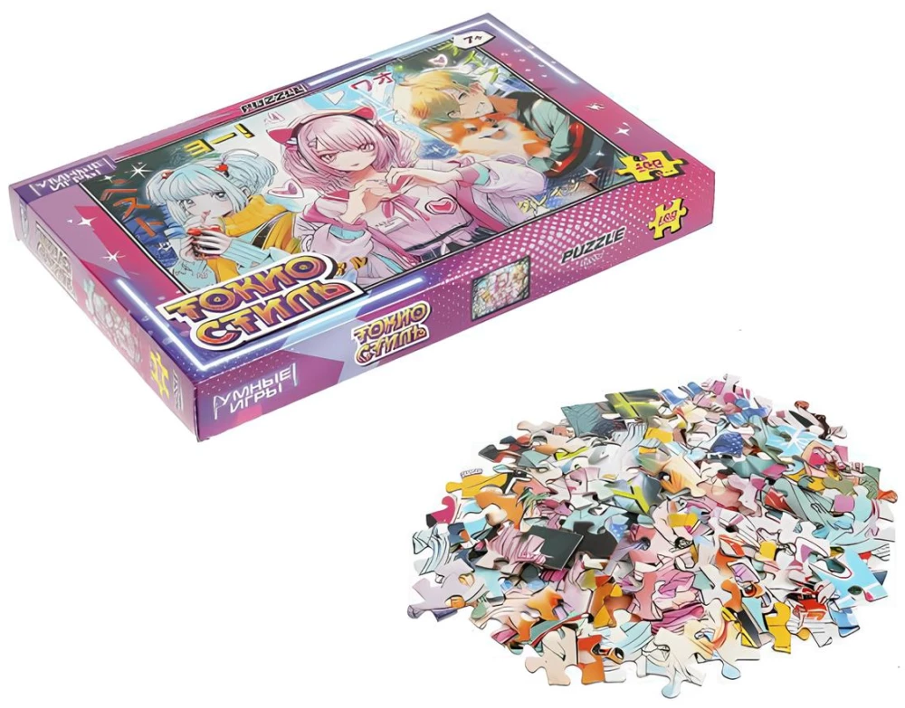 Puzzle - Tokyo Style, 160 Pieces