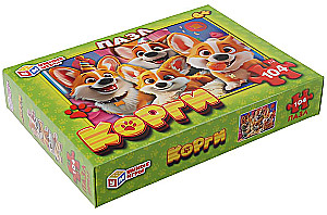 Puzzle - Corgi, 104 pieces