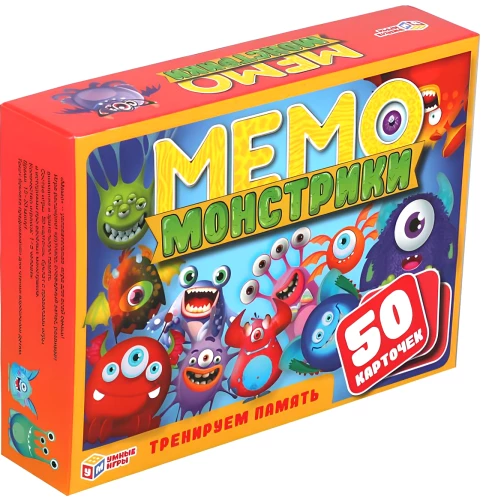 Gesellschaftsspiel - Memo. Monster