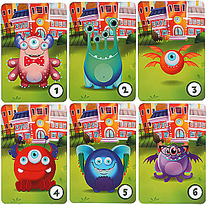 Gesellschaftsspiel - Memo. Monster