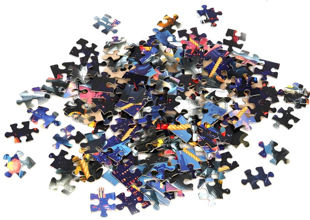 Puzzle - Black Knight, 160 pieces