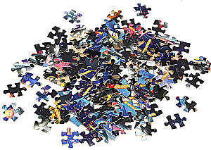 Puzzle - Black Knight, 160 pieces