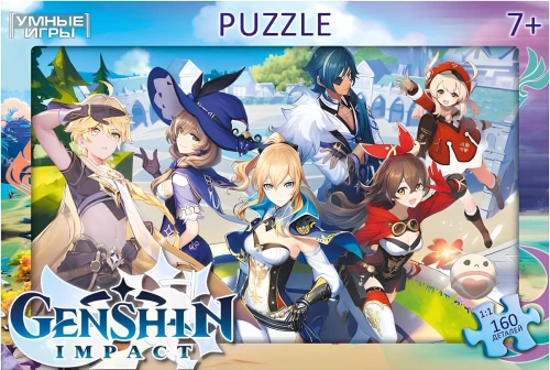 Puzzle - Genshin Impact, 160 pieces