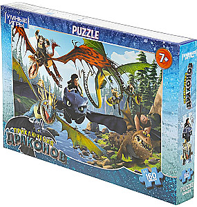Puzzle - Dragon Adventures, 160 pieces