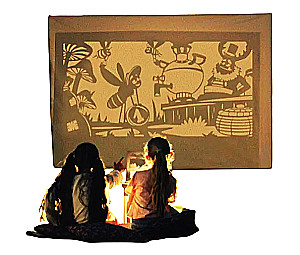 Shadow Theater Gift Set - Magic Box - The Fly Tsokotukha