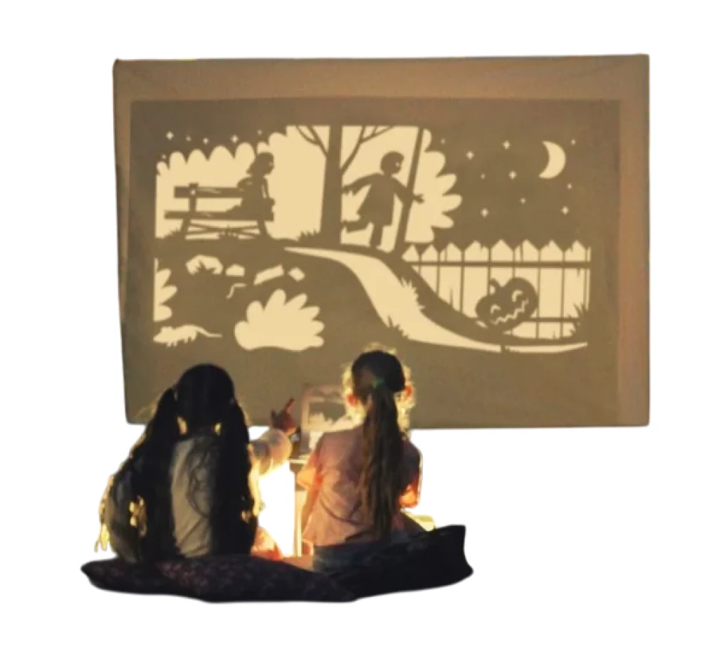 Gift Set of Shadow Theater - Magic Box - Story for Halloween
