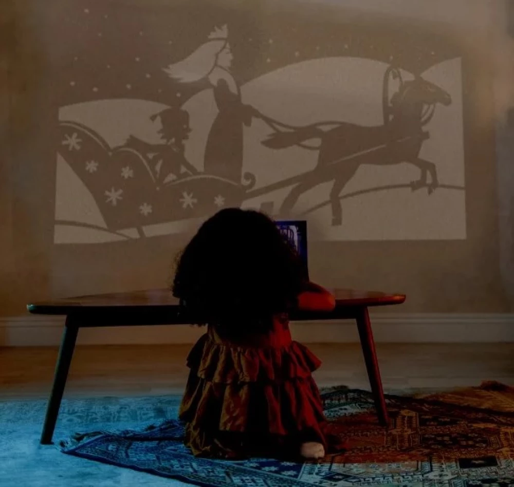 Gift set of shadow theater - Magic Box - The Snow Queen