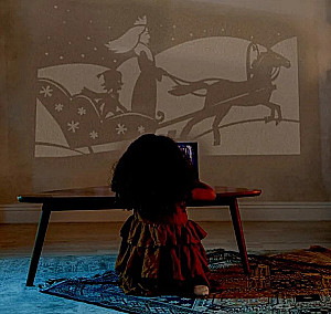 Gift set of shadow theater - Magic Box - The Snow Queen