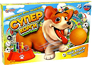 Gra planszowa - Super corgi. Który corgi jest najszybszy?