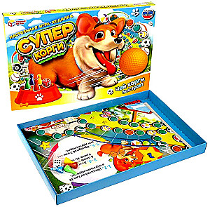 Gra planszowa - Super corgi. Który corgi jest najszybszy?