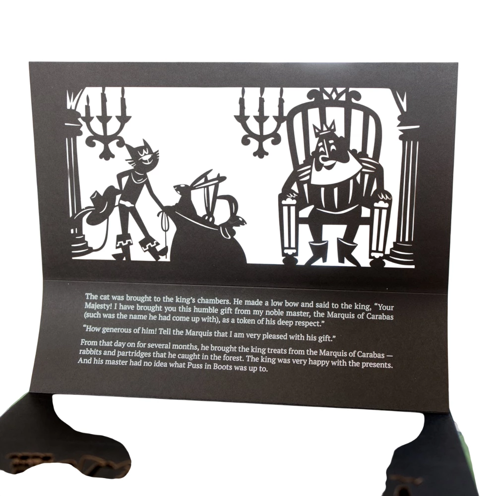 Gift Set of Shadow Theatre - Magic Box - Puss in Boots