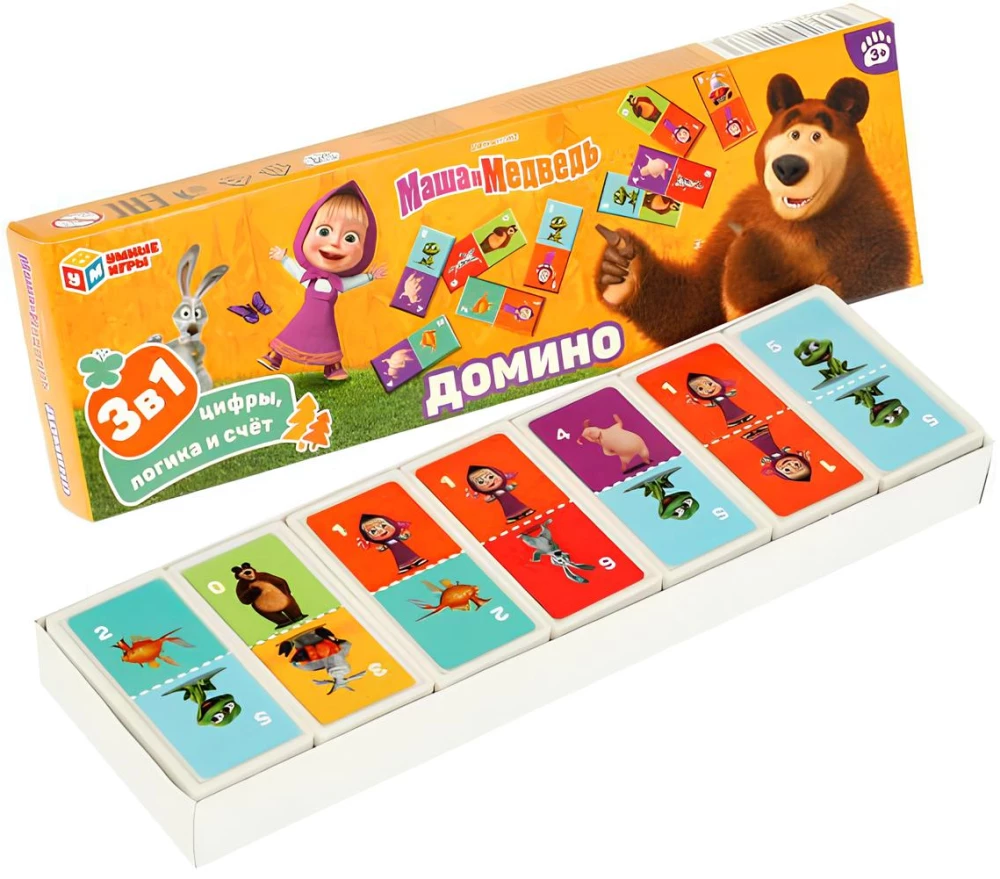 Domino - Masha and the Bear