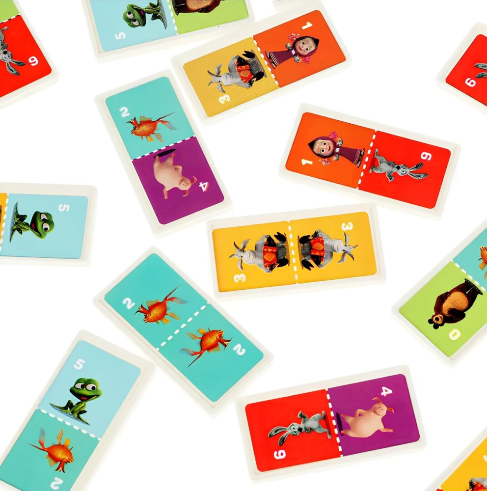 Domino - Masha and the Bear