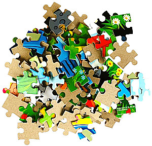 Puzzle - Blue Tractor. Collector's Series, 104 pieces