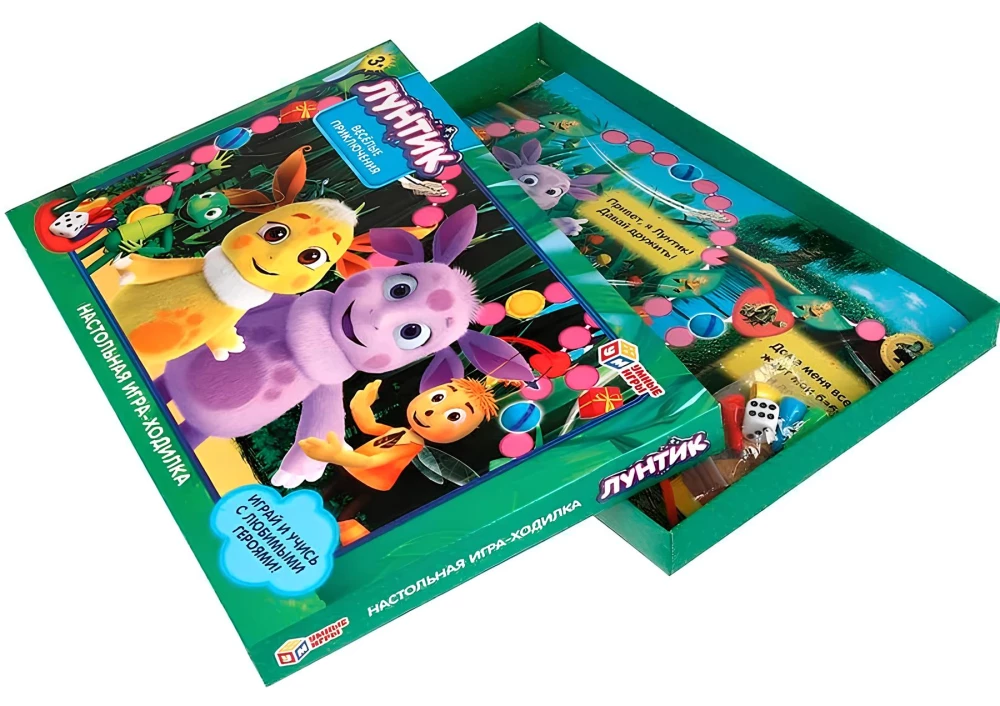 Board Game - Luntik. Fun Adventures