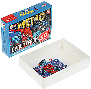 Настольная игра - Мемо. Супергерои
