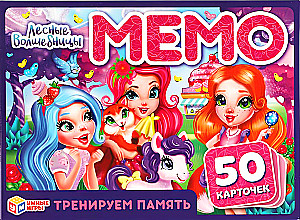 Brettspiel - Memo. Waldzauberinnen