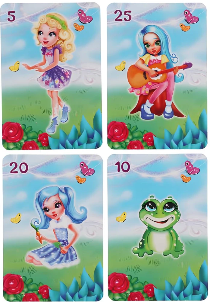 Brettspiel - Memo. Waldzauberinnen