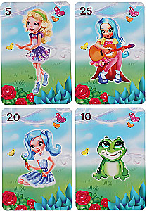 Brettspiel - Memo. Waldzauberinnen