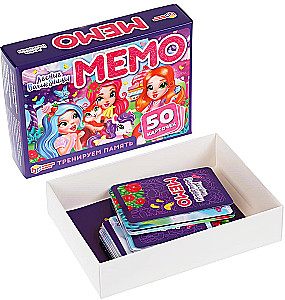 Brettspiel - Memo. Waldzauberinnen