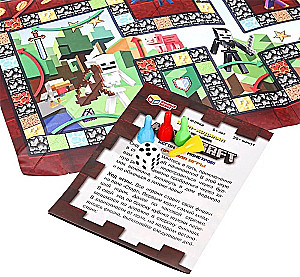 Настольная игра-ходилка - По мотивам Майнкрафт