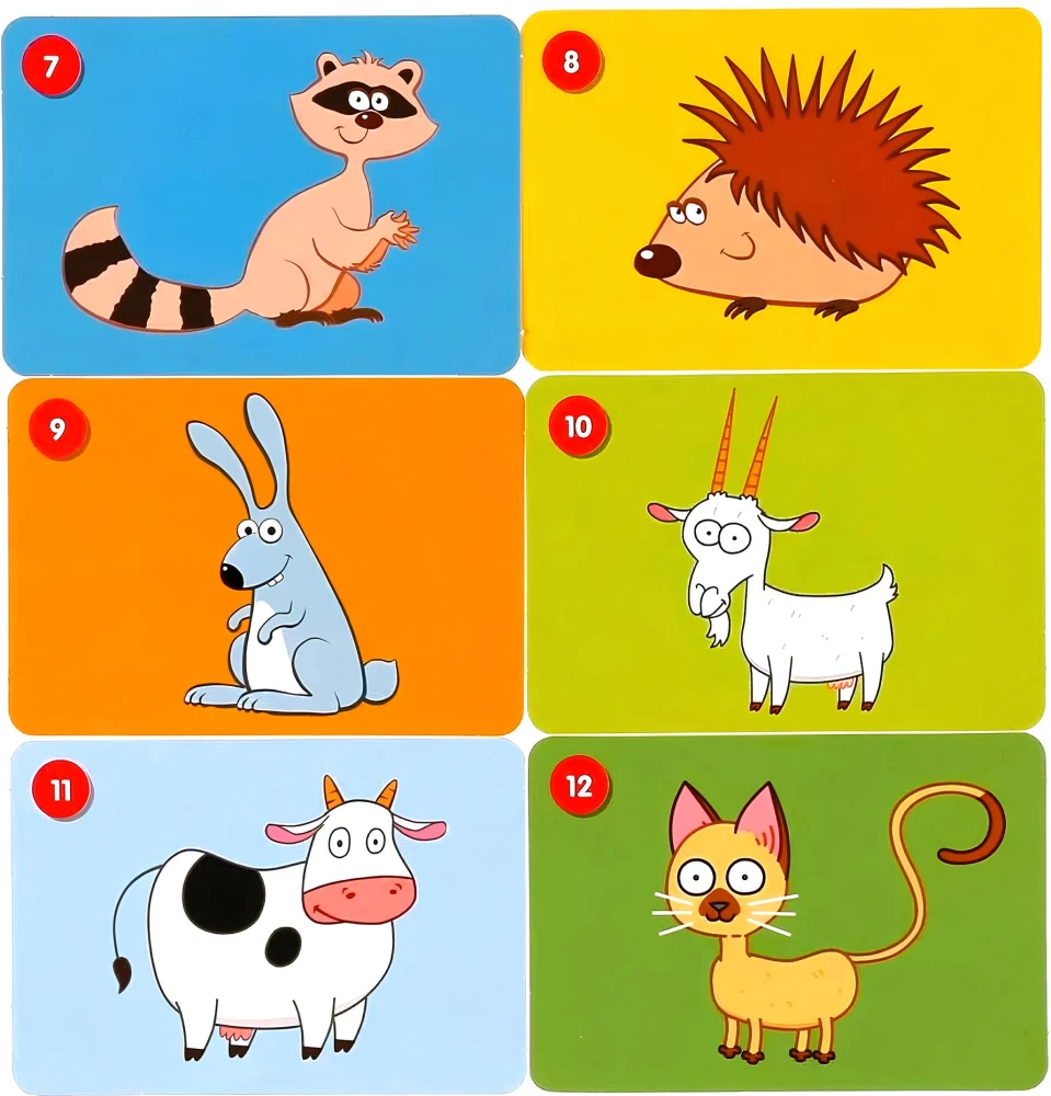 Brettspiel - Blauer Traktor. Memo