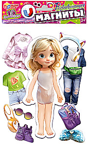 Pick a Fashion Outfit. Developing Game on Magnets