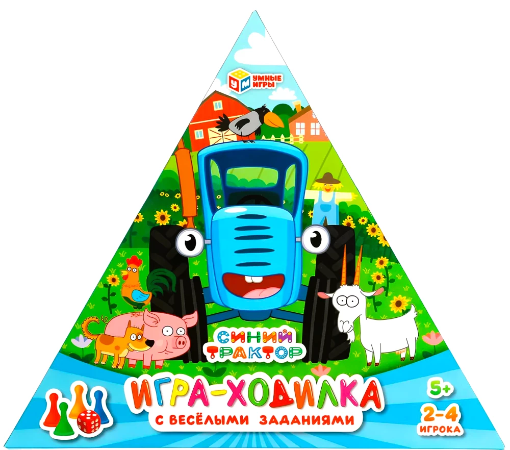 Board Game - Blue Tractor