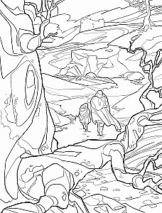 Грозовой перевал. Раскраска о разрушительной любви