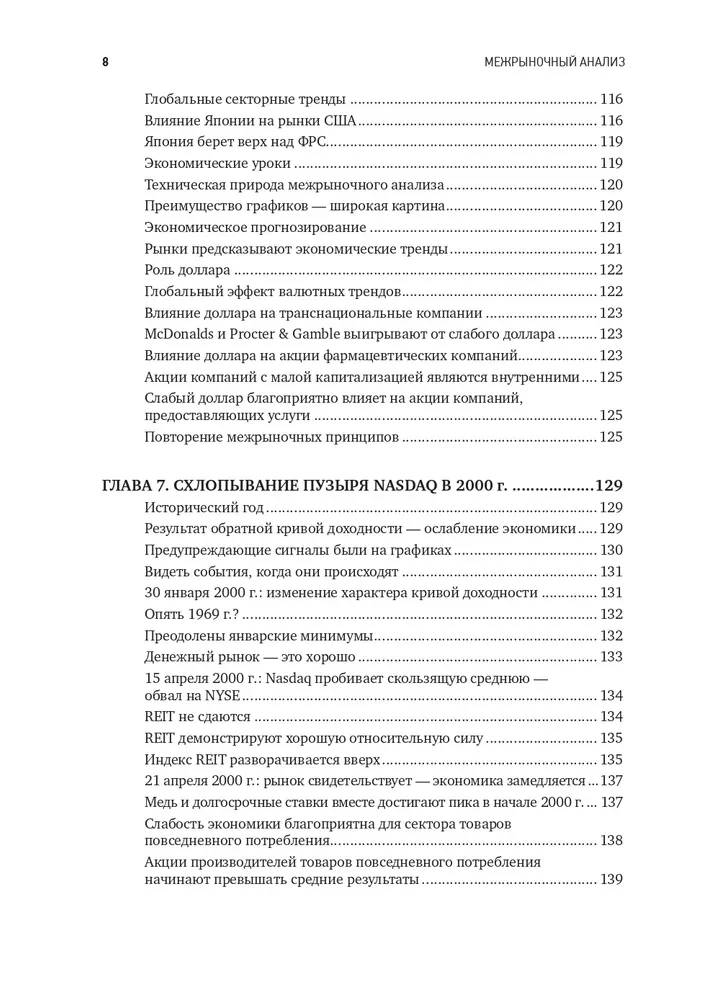 Intermarket Analysis. Principles of Interaction of Financial Markets