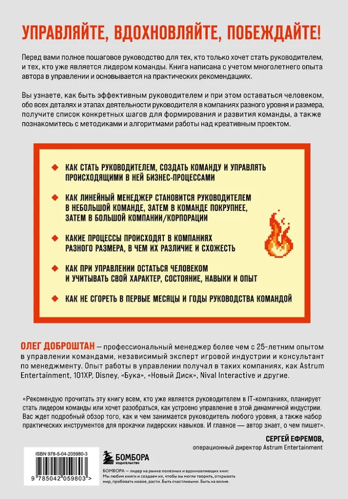 Leader in the IT Industry. How to Manage Yourself, Your Team, and Projects