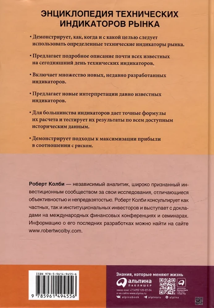Энциклопедия технических индикаторов рынка