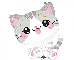 Folienballon - Kawaii Kitty
