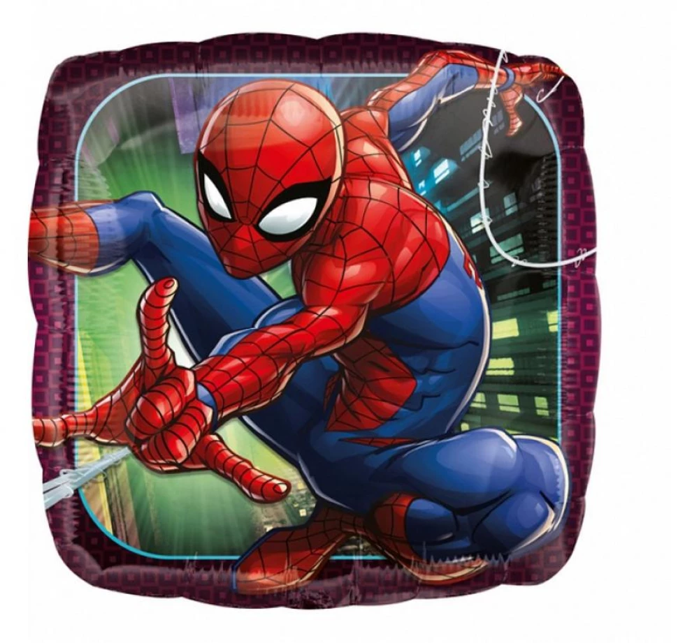 Foil Balloon - Spiderman Animated, 46 cm